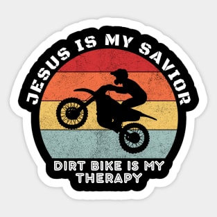 Vintage Dirt Bike Sticker